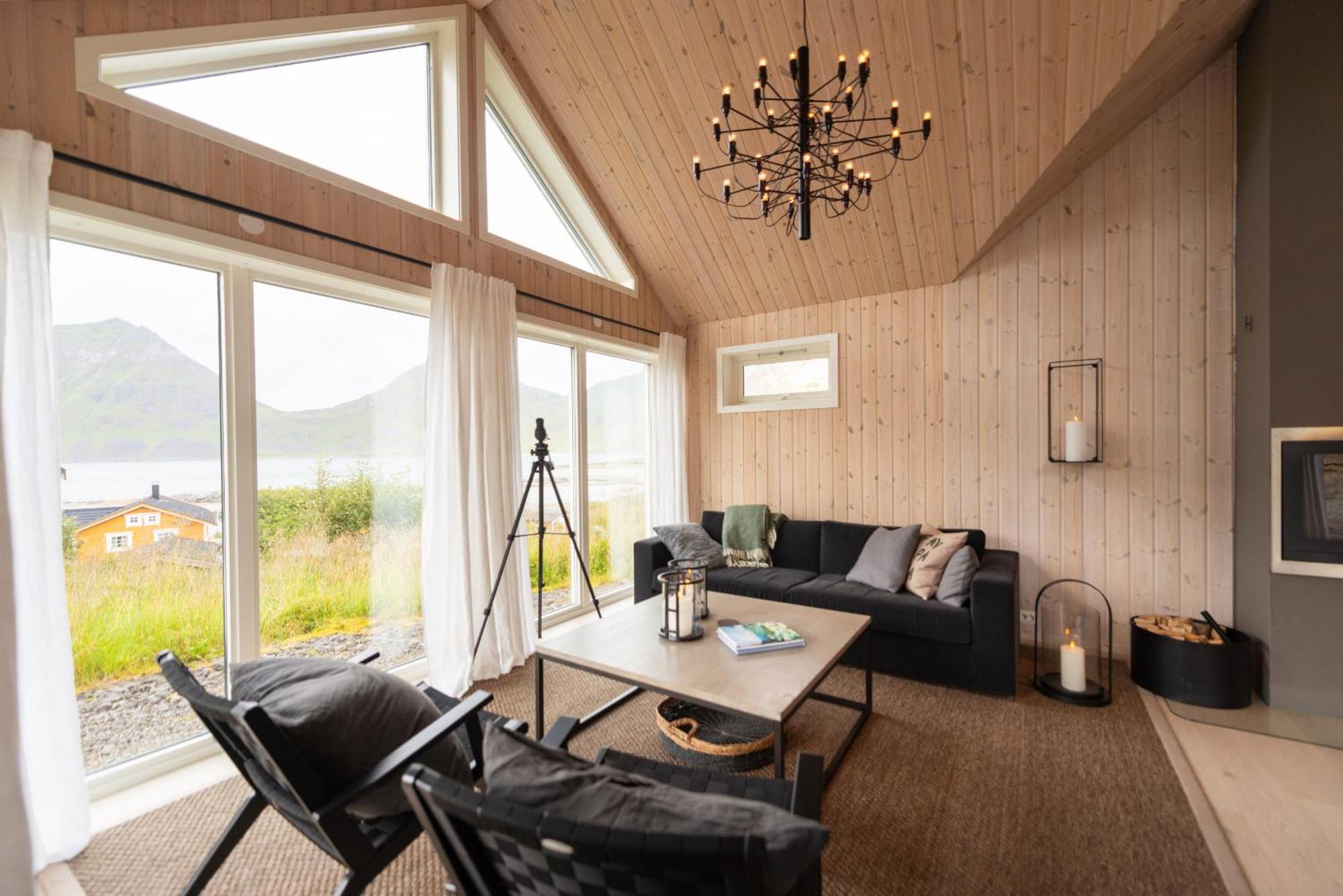 Haukland Beach Panorama Offersoya Zewnętrze zdjęcie